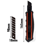 Κοπίδι Εργασίας με Λάμα 18mm Kmt Tools 2382110
