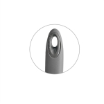 Κουτάλα σιλικόνης 2406507 Kmt Style 22,5 × 7 cm – Γκρι