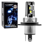 Λάμπα Αυτοκινήτου LED H4S Canbus 6500K 5000LM 12V 25W  NovSight M500 N57 - Image 2