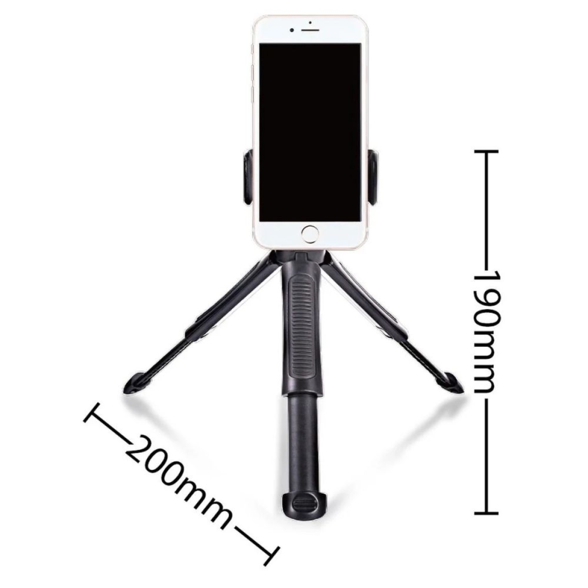 Leewello LW-167 Βάση Γραφείου για Κινητό σε Μαύρο χρώμα