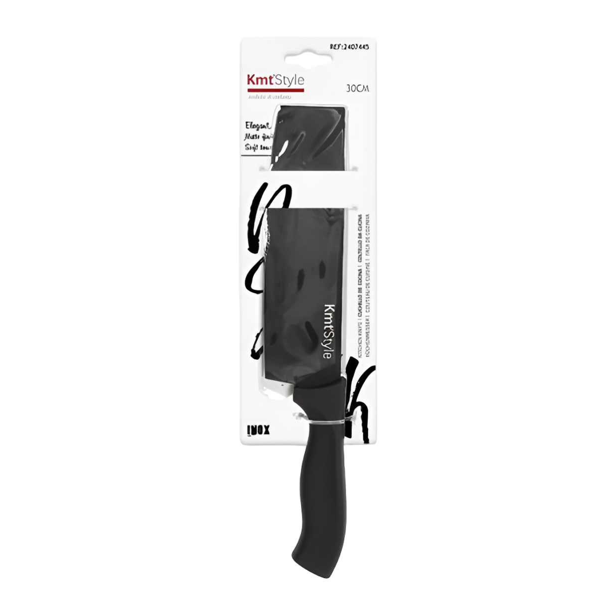 Μαχαίρι Κουζίνας Μαύρο 30cm Kmt Style 2407445 - Image 2