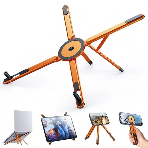 Μαγνητική Αναδιπλούμενη Βάση Κινητού & Tablet 360° Andowl Q-ZJ64