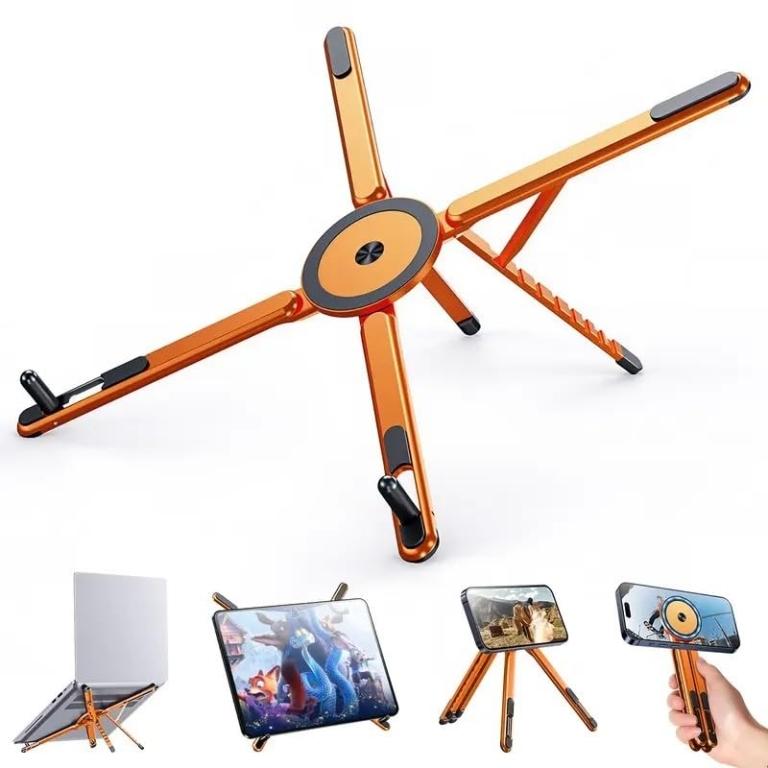 Μαγνητική Αναδιπλούμενη Βάση Κινητού & Tablet 360° Andowl Q-ZJ64