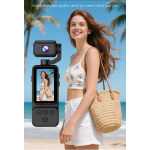 Mini Action Camera 4K με Περιστρεφόμενο Φακό 360° και Οθόνη 1.97" DV08 - Image 8