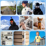 Mini Action Camera 4K Ultra HD με WiFi, Ευρυγώνιο Φακό 140°, Σταθεροποίηση EIS & Οθόνη 1.47" - M11 - Image 6