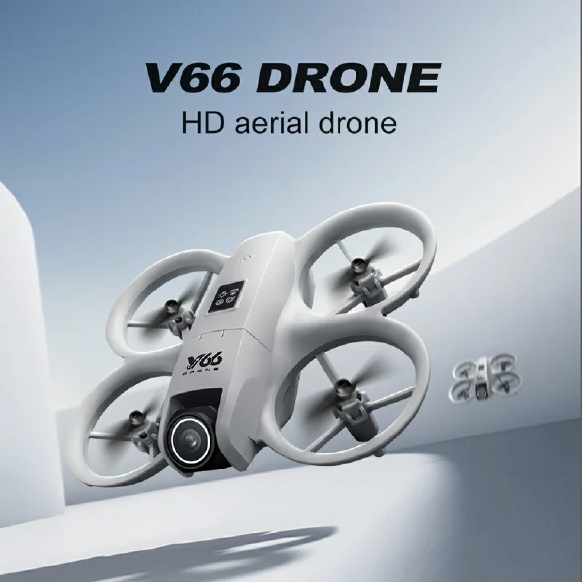 Mini Drone με Κάμερα HD 8K, WiFi FPV, Αποφυγή Εμποδίων και Περιστροφή 360° - V66 - Image 8