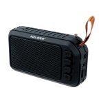 Μίνι Φορητό Ηχείο 5W Bluetooth 2" με Φακό Νύχτας και Ραδιόφωνο S26 KOLEER Μαύρο