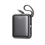 Mini Power Bank 10000mAh 22.5W με Ενσωματωμένα Καλώδια USB-C & Lightning Joyroom JR-PBF27