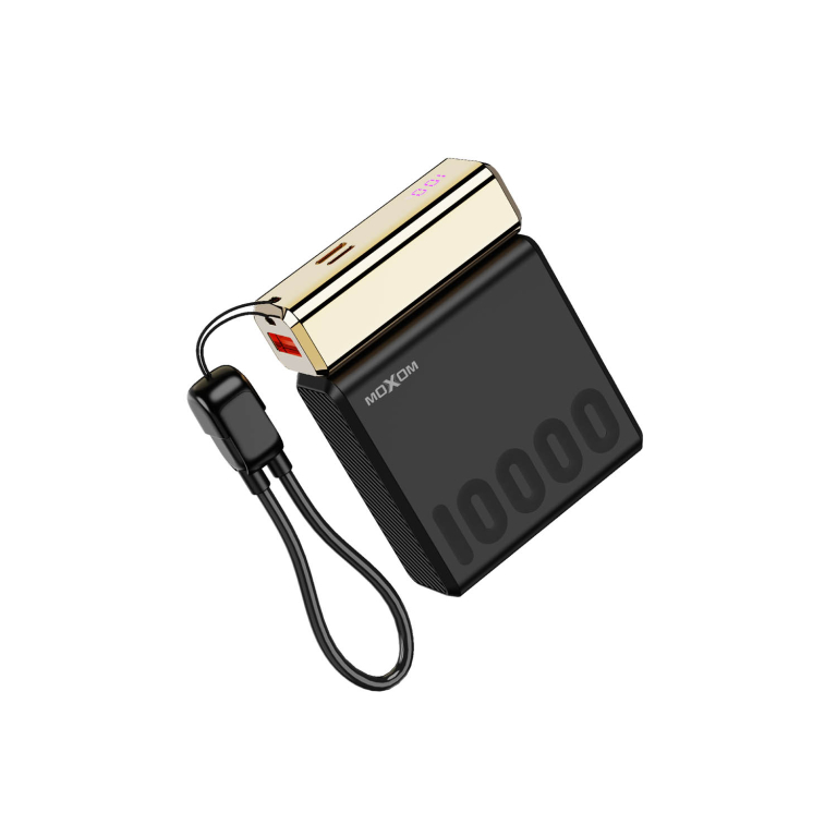 Mini Power Bank 10000mAh 22.5W PD20W με Οθόνη LCD Moxom MX-PB174