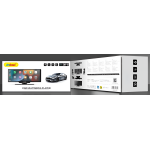 Οθόνη Αυτοκινήτου 10.26" με CarPlay, GPS, Οθόνη Αφής & Κάμερα 4K Andowl CMP-10