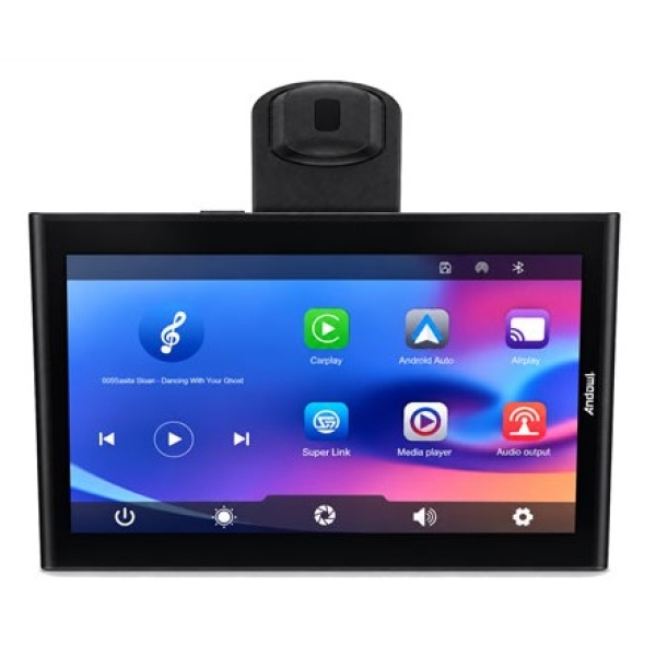 Οθόνη Πολυμέσων Αυτοκινήτου 4K με Apple CarPlay και Android Auto Andowl CMP-8