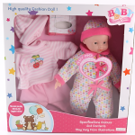 Παιδική Κούκλα Μωρό με Σετ Ρούχων Baby Lovely Doll TD1602D