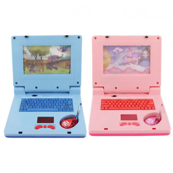 Παιδικό Εκπαιδευτικό Laptop με Πληκτρολόγιο, Ποντίκι, Ήχους και Φωτισμό