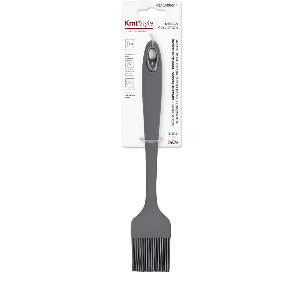 Πινέλο Μαγειρικής Σιλικόνης 26cm Kmt Style 2406511
