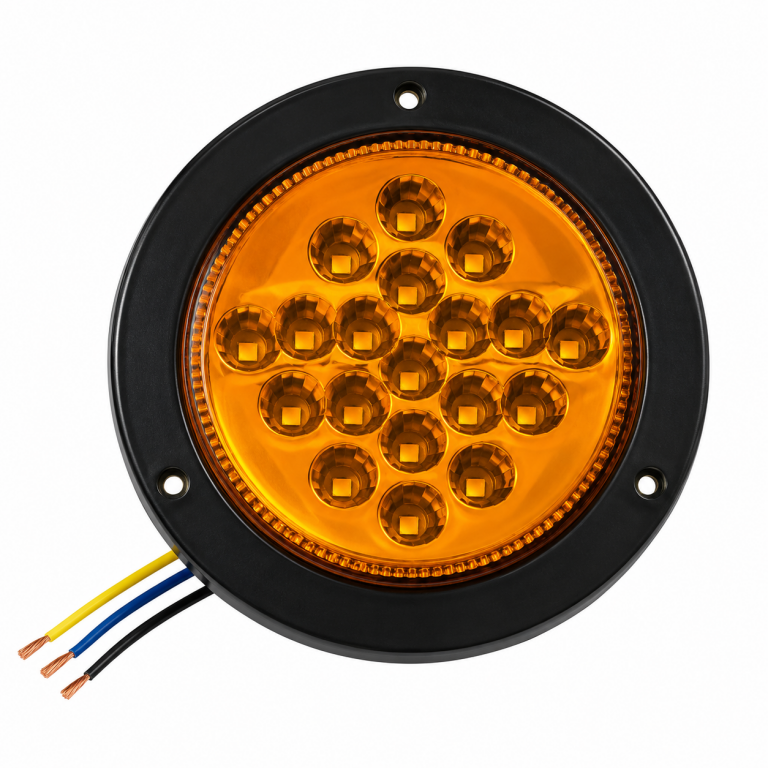 Πίσω Φανάρι 29 LED Στρογγυλό Πορτοκαλί 12-24V W17568-3-1