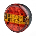 Πίσω Φανάρι LED Κόκκινο και Πορτοκαλί 12-24V για Φορτηγό και Ρυμουλκούμενο W11337-1