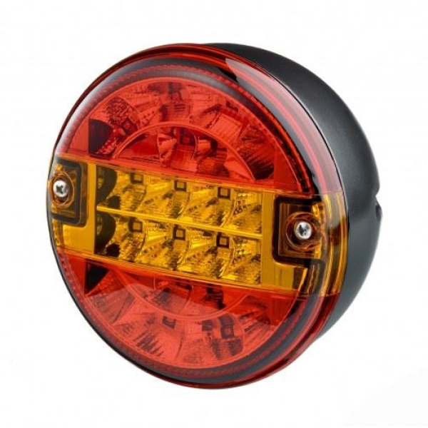 Πίσω Φανάρι LED Κόκκινο και Πορτοκαλί 12-24V για Φορτηγό και Ρυμουλκούμενο W11337-1