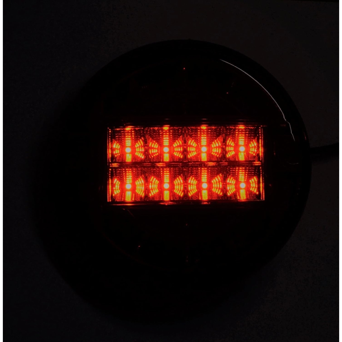 Πίσω Φανάρι LED Κόκκινο και Πορτοκαλί 12-24V για Φορτηγό και Ρυμουλκούμενο W11337-1 - Image 3