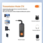 Πομπός & Δέκτης Ήχου Bluetooth AUX 2 σε 1 για Αυτοκίνητο Andowl Q-AU5 - Image 2