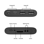 Power Bank 10.000 mAh με Ενσωματωμένη Κάμερα 4K, Wi-Fi P2P, Γωνία Λήψης 170° και Νυχτερινή Όραση IR