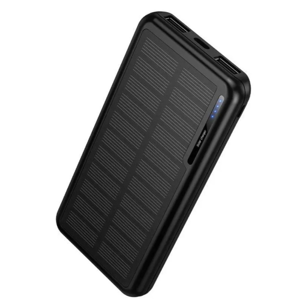 Power bank 10000mAh HOCO J176 με Ηλιακό Πάνελ και 2 USB