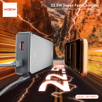 Power Bank 20000mAh 22.5W PD20W με Καλώδιo Type-C & Lightning Moxom MX-PB193 - Image 5