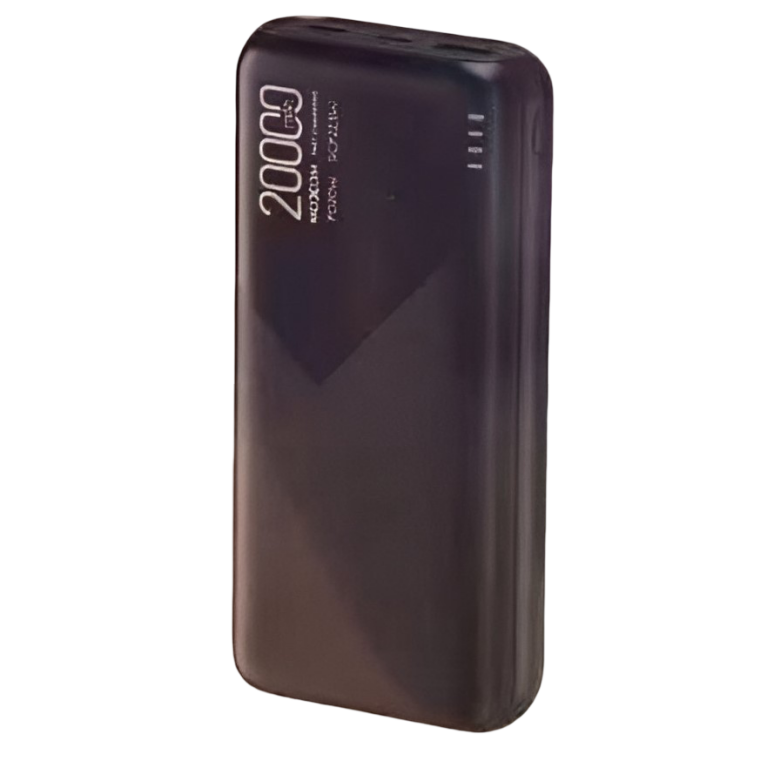 Power Bank 20000mAh με Γρήγορη Φόρτιση 22.5W και 3 Θύρες USB Moxom MX-PB220