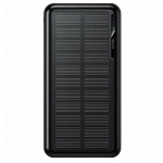Power Bank Hoco J176A Honorifico 20000mAh 10W 1xUSB-C 2xUSB-A 1xMicroUSB με Solar Panel Μαύρο