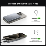 Power Bank Μαγνητικό 10000mAh 20W PD με Ασύρματη Φόρτιση 15W Joyroom JR-PBM08 Pro - Image 7