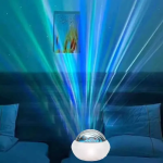 Προτζέκτορας LED Βόρειο Σέλας RGB με Περιστροφή 360°, Τηλεχειριστήριο & USB