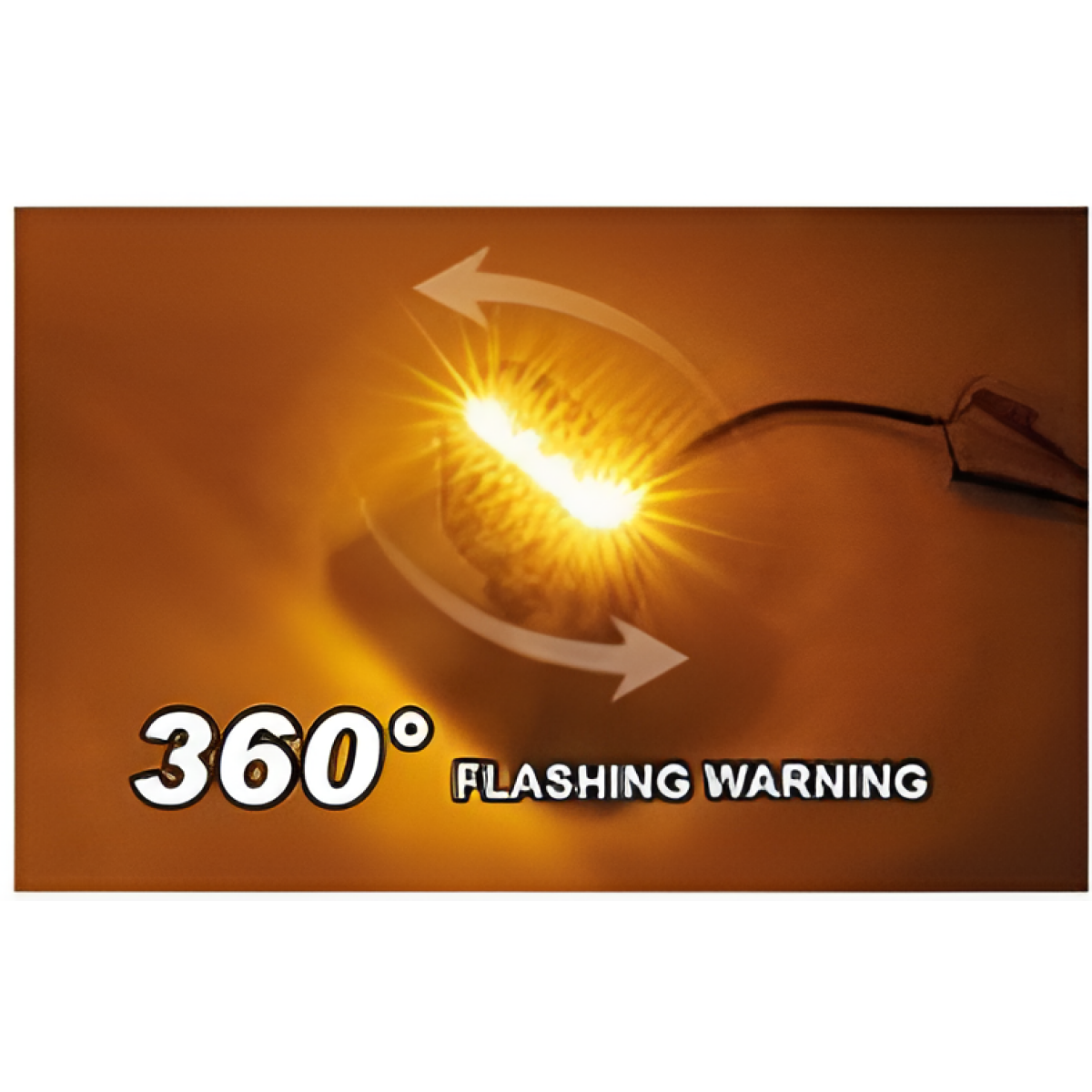 Προβολέας Εργασίας LED 25W με Προειδοποιητικό Φάρο 360° 10-50V W19467-2 - Image 4