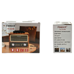 Ρετρό Ραδιόφωνο AM/FM/SW με Bluetooth 5.3, USB, AUX και Κάρτα TF FEEXOT FX-2539B - Image 4