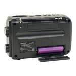Ρετρό Ραδιόφωνο AM/FM/SW με Bluetooth, USB, AUX και Φωτισμό LED FX-2537B - Image 5