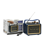 Ρετρό Ραδιόφωνο FM με Bluetooth 5.3, USB, AUX και Κάρτα TF FX-2531B