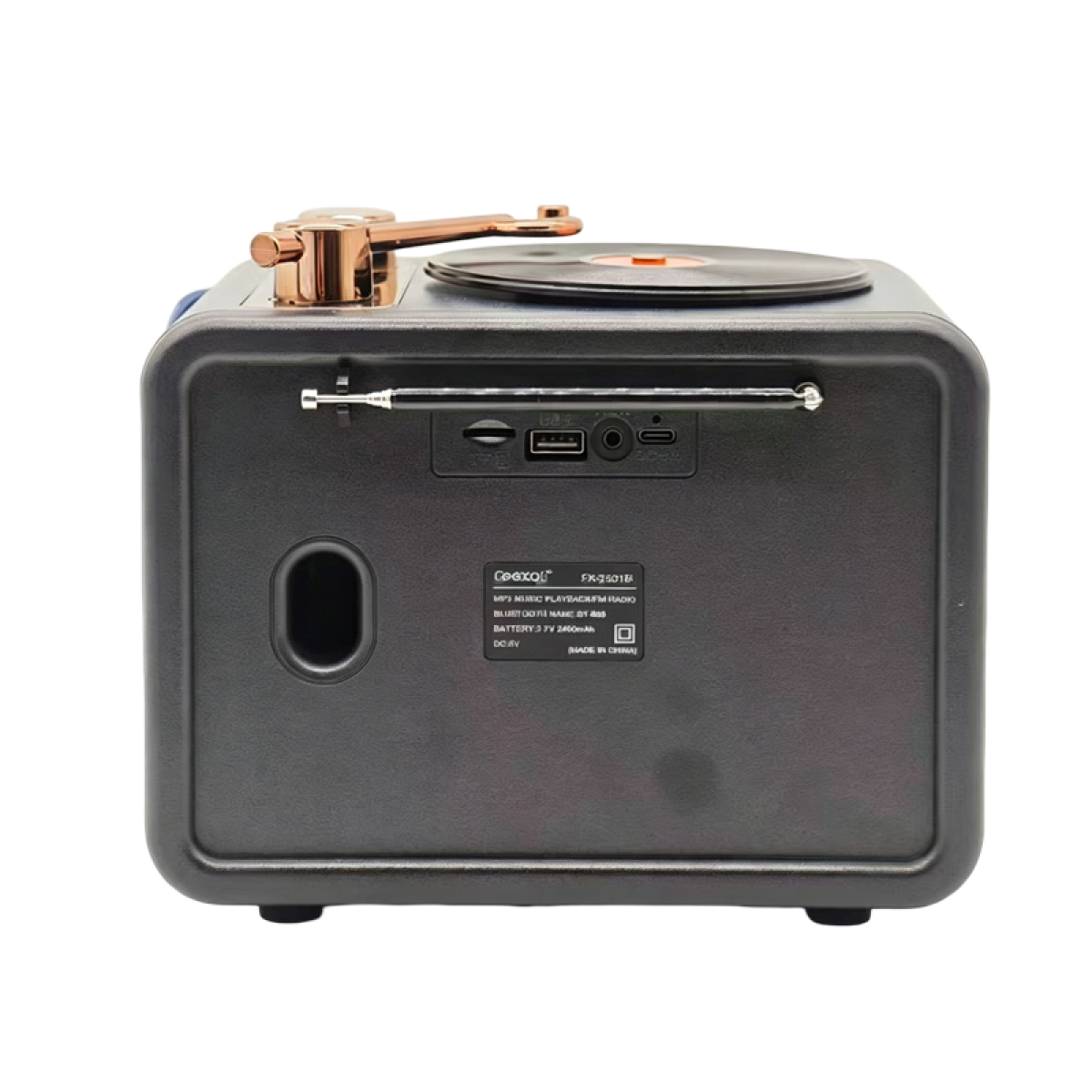 Ρετρό Ραδιόφωνο FM με Bluetooth 5.3, USB, AUX και Κάρτα TF FX-2531B - Image 4
