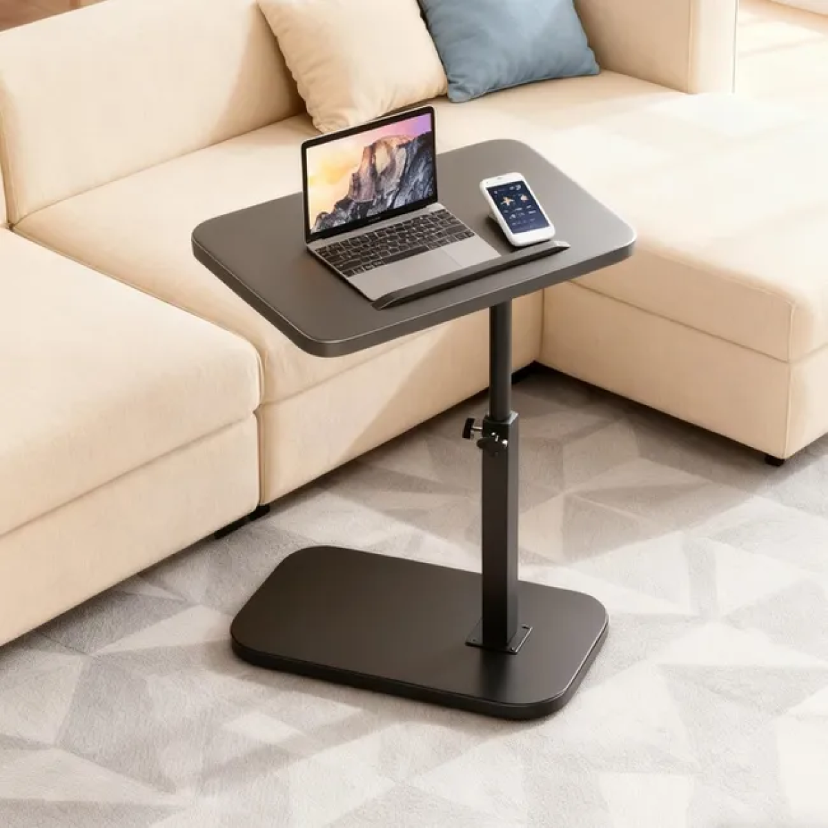 Ρυθμιζόμενο Τραπεζάκι Laptop 360° για Καναπέ & Κρεβάτι A61-111BH - Image 7