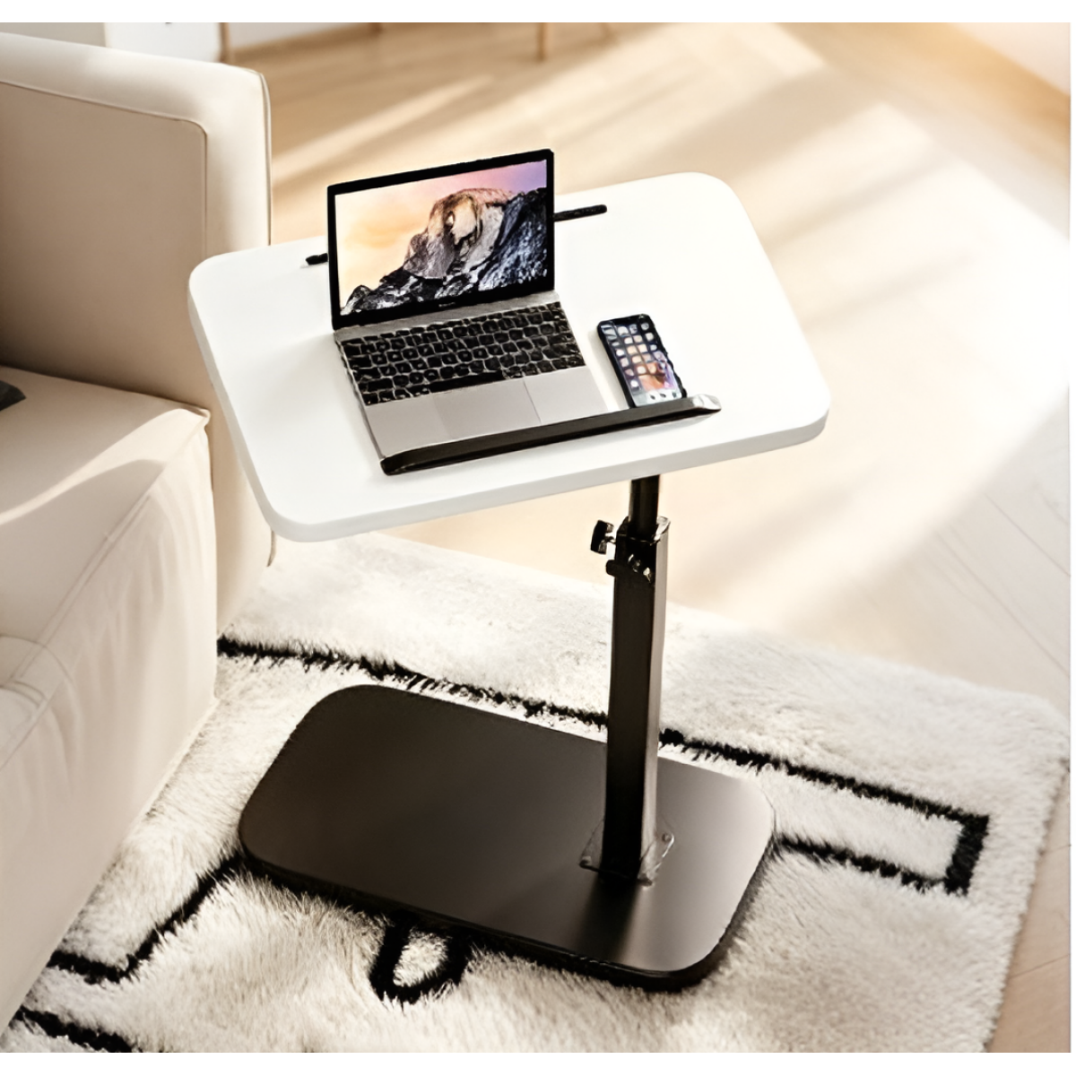 Ρυθμιζόμενο Τραπεζάκι Laptop 360° για Καναπέ & Κρεβάτι A61-111BH - Image 3