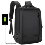 Σακίδιο Πλάτης 20L Αδιάβροχο με Θήκη Laptop 15.6", Θύρα USB και Επέκταση Χώρου - 1805