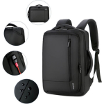 Σακίδιο Πλάτης 20L Αδιάβροχο με Θήκη Laptop 15.6", Θύρα USB και Επέκταση Χώρου - 1805 - Image 3