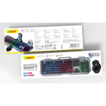 Σετ Gaming Πληκτρολόγιο και Ποντίκι με RGB Φωτισμό Andowl QK300