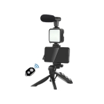 Σετ Live Streaming MY-7257 με Φως LED και Μικρόφωνο
