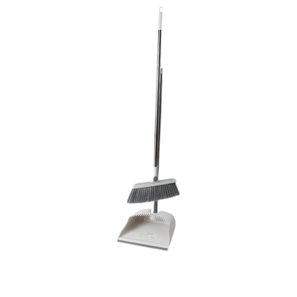 Σετ σκούπα και φαράσι KmtStyle 3213513 Γκρι 84 × 25 cm