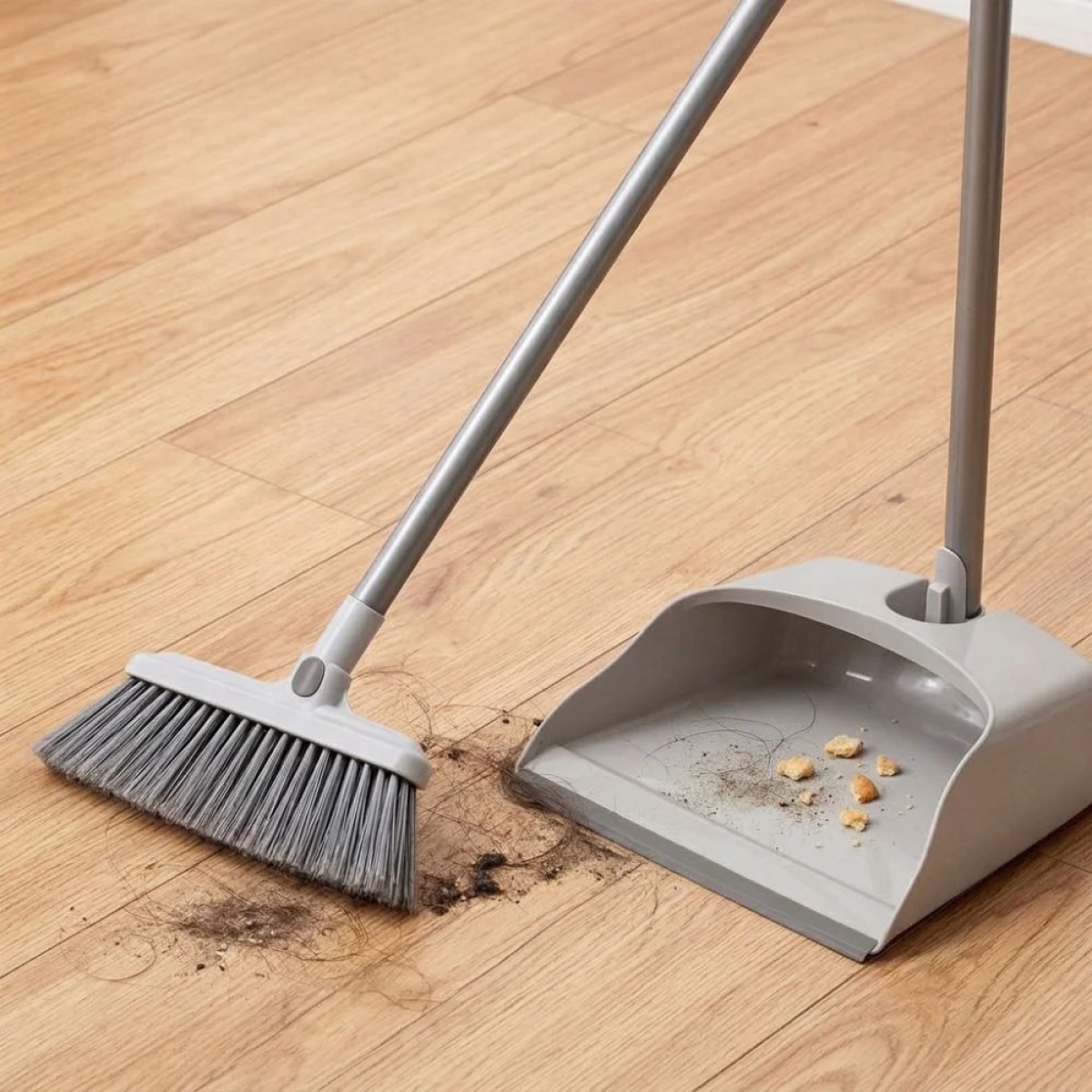 Σετ σκούπα και φαράσι KmtStyle 3213513 Γκρι 84 × 25 cm