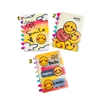 Σημειωματάριο Motarro Smile MU359-1 με Λάστιχο – 80 Φύλλα