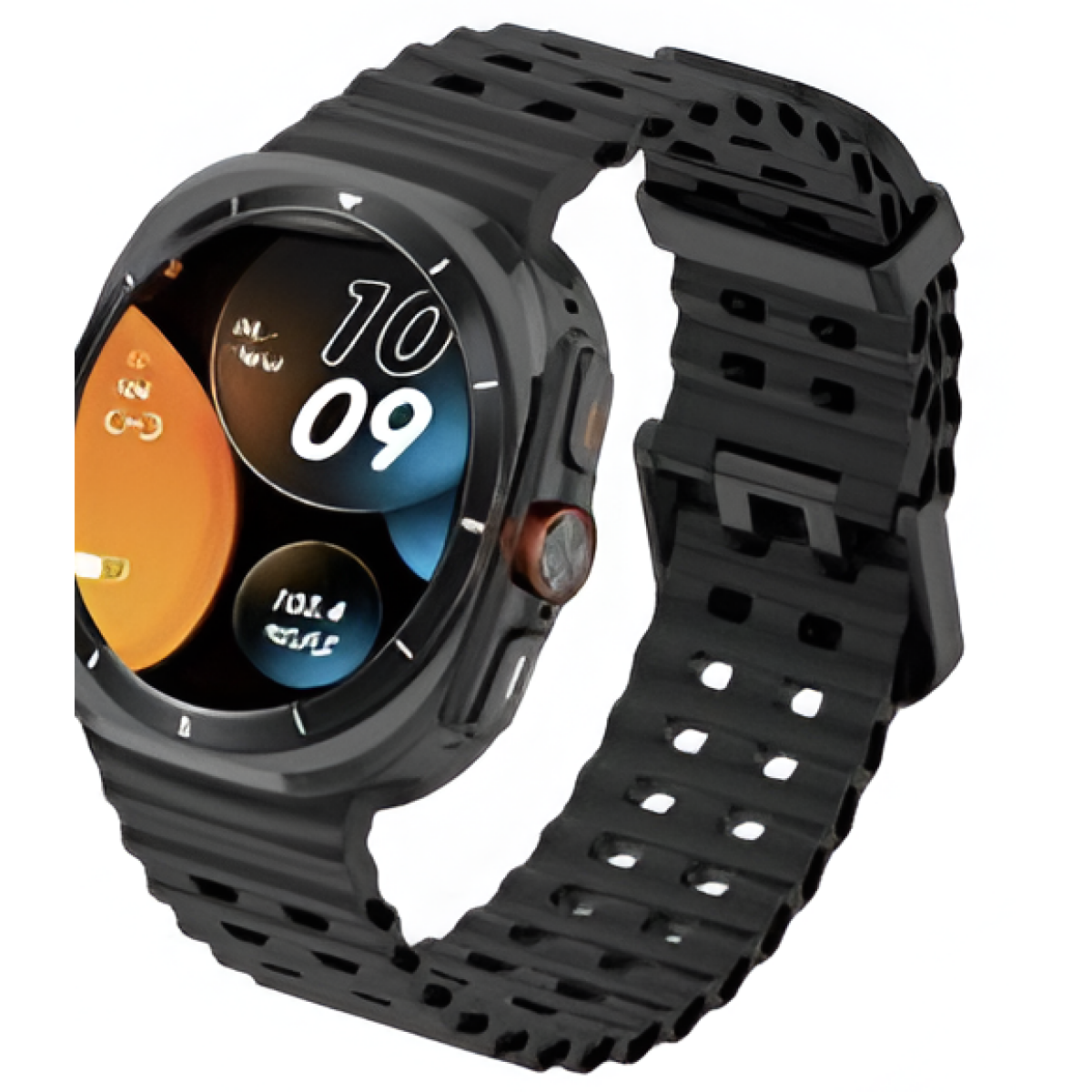 Smartwatch με Bluetooth Κλήσεις, Αθλητικές Λειτουργίες & 3 Λουράκια Andowl V9 Ultra