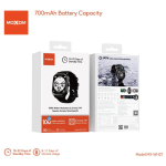 Smartwatch με Οθόνη Αφής 2.01" Bluetooth 5.3 Αδιάβροχο Moxom MX-WH27 - Image 2