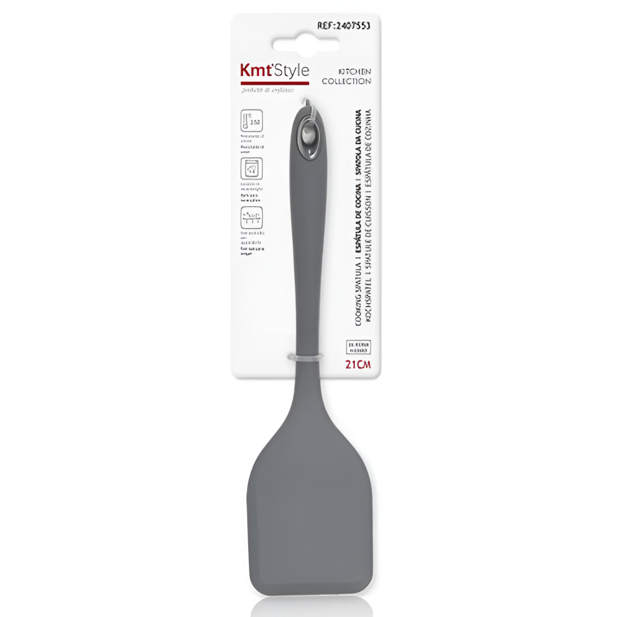 Σπάτουλα Κουζίνας Σιλικόνης 21cm Kmt Style 2407553 - Image 2