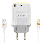 Ταχυφορτιστής 30W με USB και Καλώδιο Lightning Andowl Q-CD97B