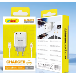 Ταχυφορτιστής 30W με USB και Καλώδιο Lightning Andowl Q-CD97B