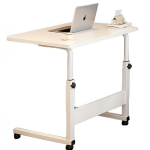 Τραπεζάκι Laptop με Ρυθμιζόμενο Ύψος 45-85cm & Ροδάκια A61-004